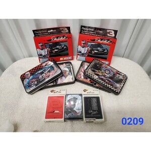 Dale Earnhardt Sr,  Dale Earnhardt Jr & 50th Anniversary Playing Cards - 0209